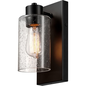Globe Electric 91009562 Yara 10″ Tall Outdoor Wall Sconce – Satin