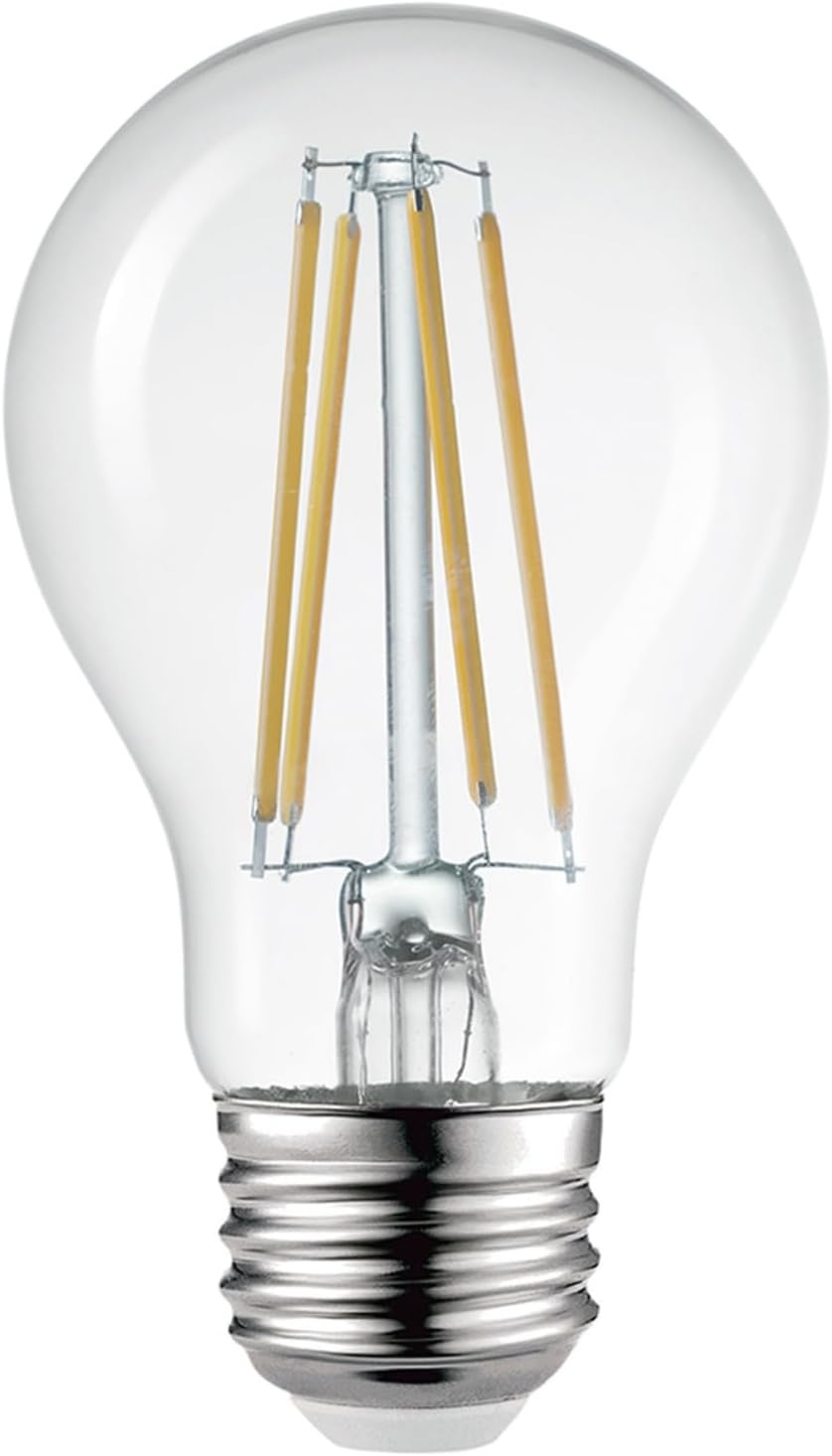 image:imageGLOBE Electric 35593 60W Equivalent Warm White 3000K A19 Dusk to Dawn NonDimmable LED Light Bulb E26 Base 800 Lumens