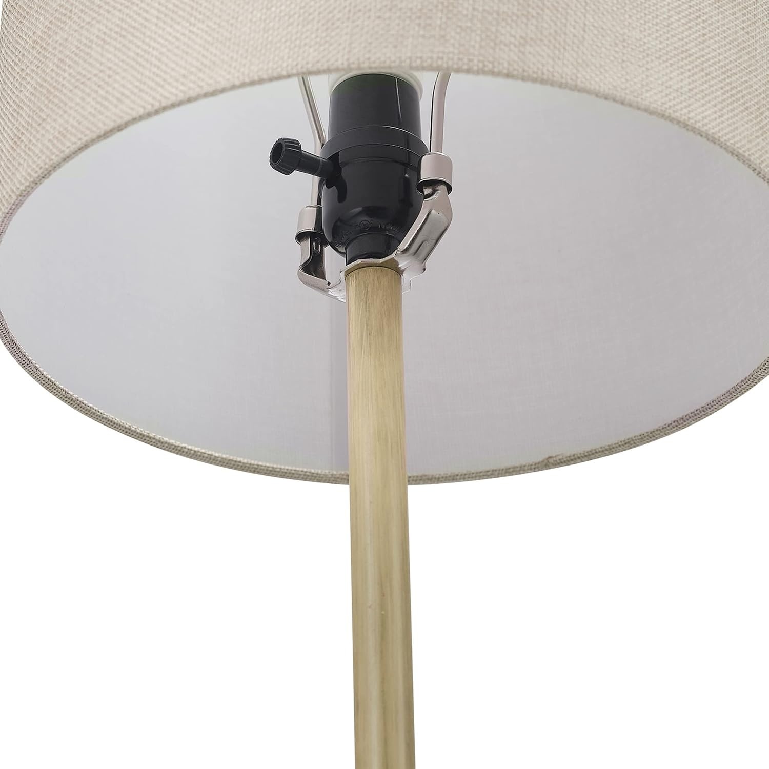 image:imageGLOBE Electric 65916 22 Table Lamp Light Faux Wood Jute Shade
