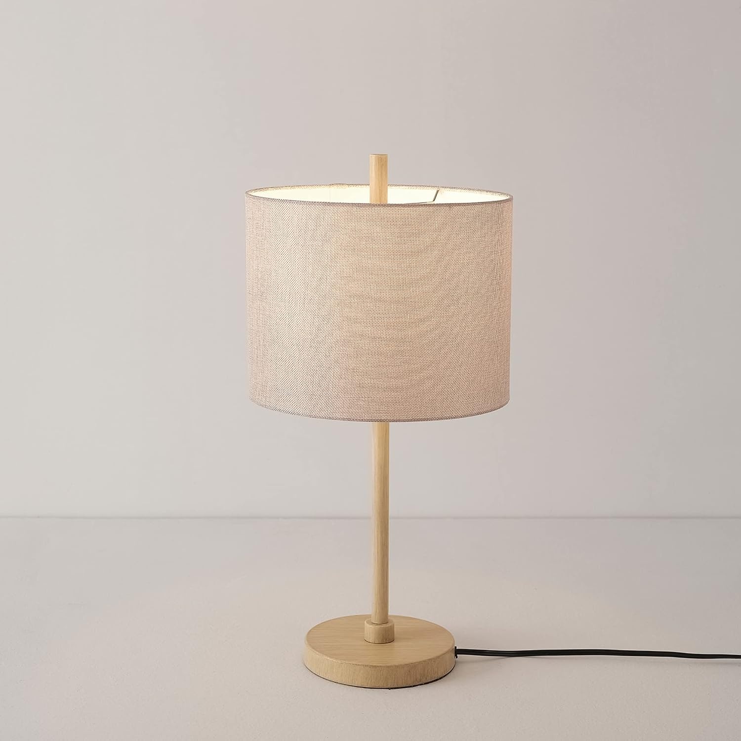 image:imageGLOBE Electric 65916 22 Table Lamp Light Faux Wood Jute Shade