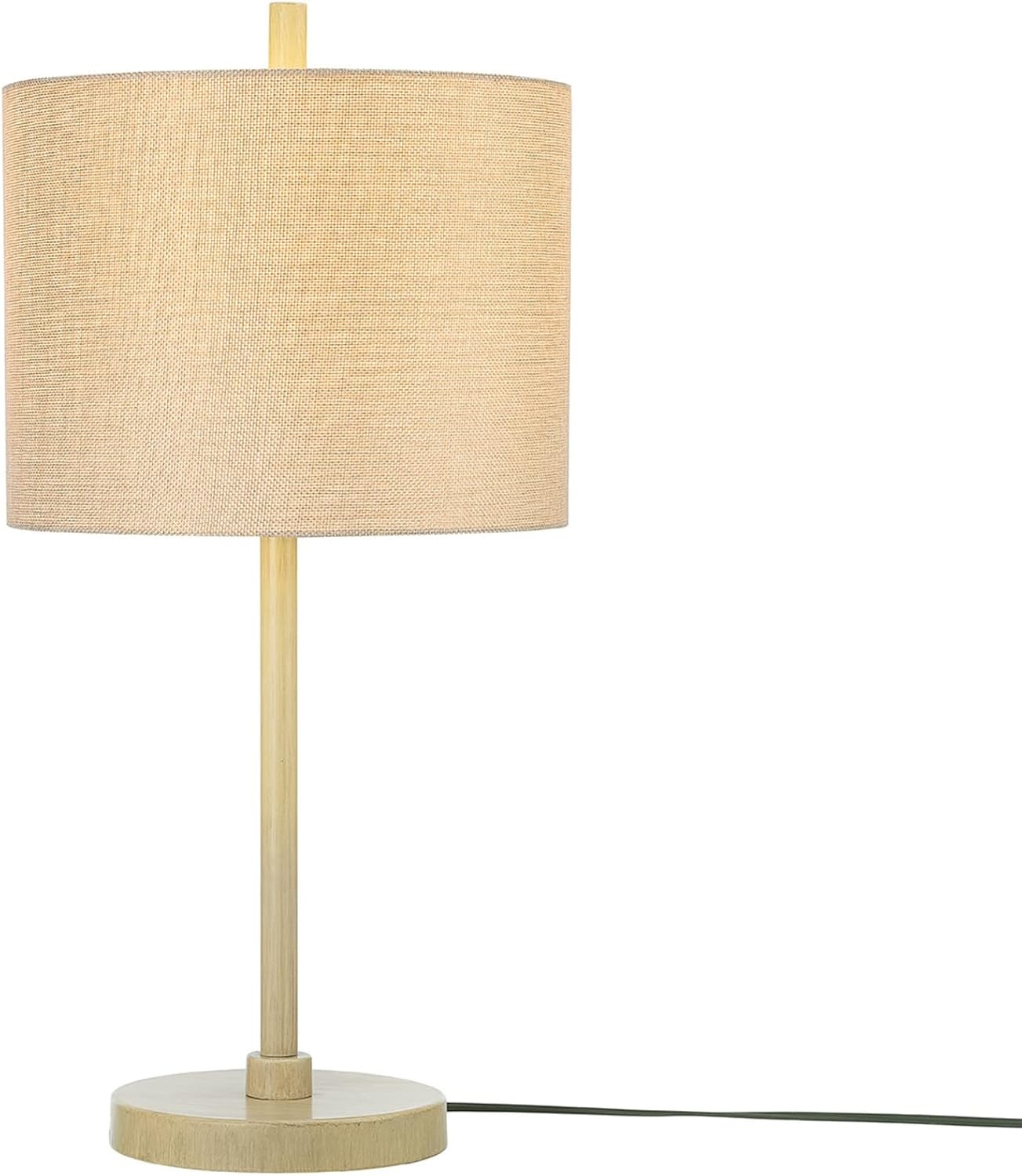 image:imageGLOBE Electric 65916 22 Table Lamp Light Faux Wood Jute Shade