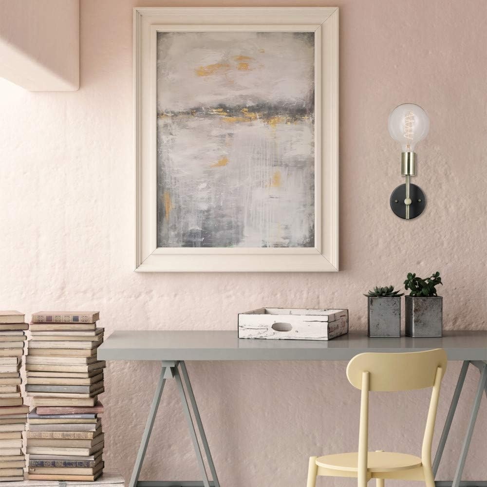 image:imageGLOBE Electric Owen 1Light Plugin or Hardwire Wall Sconce Antique Brass Socket Dark Bronze Cloth Cord 51371 Bulb Not IncludedPack of 1