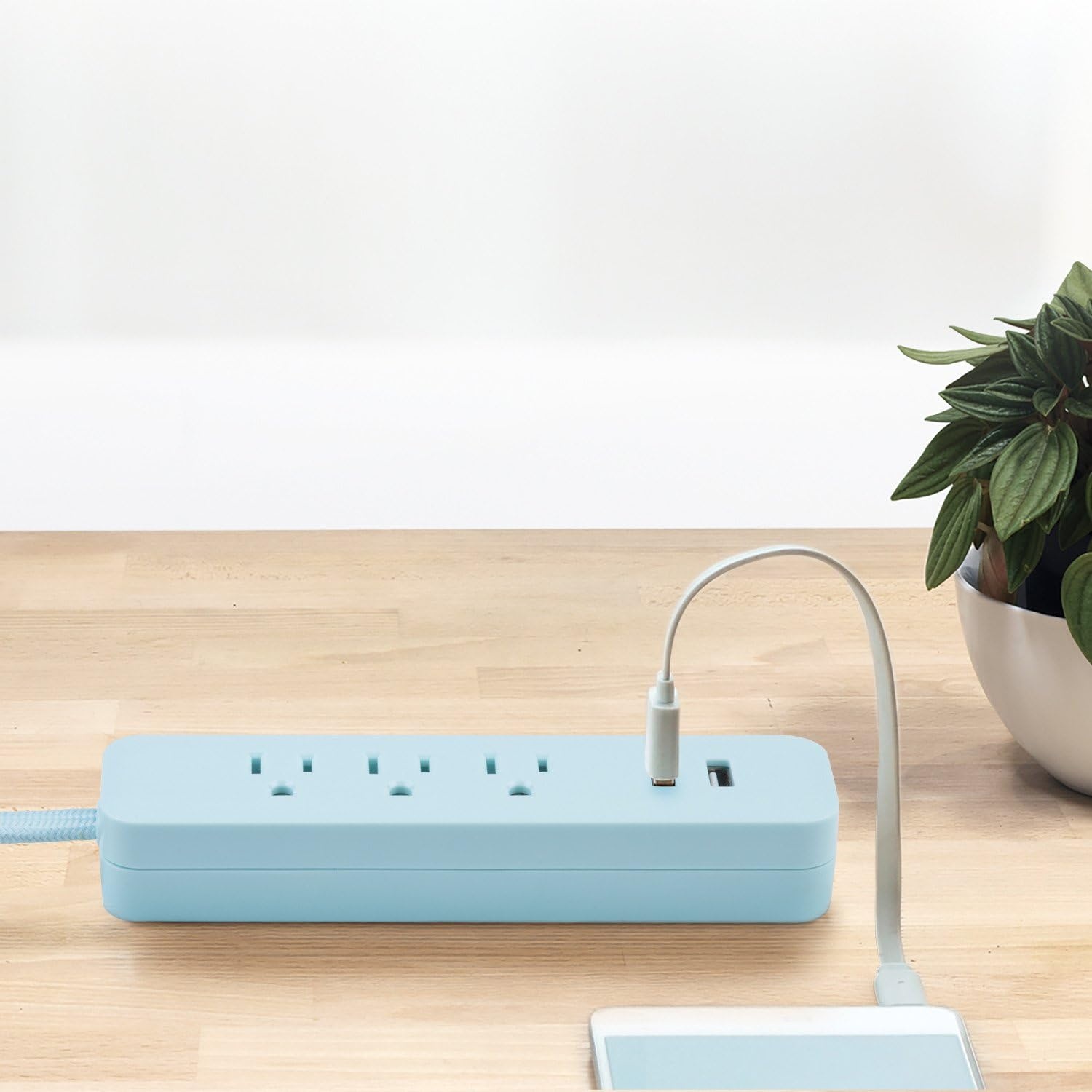 image:imageGlobe Electric 78257 Designer Series Power Strip Rose 3 OutletMint