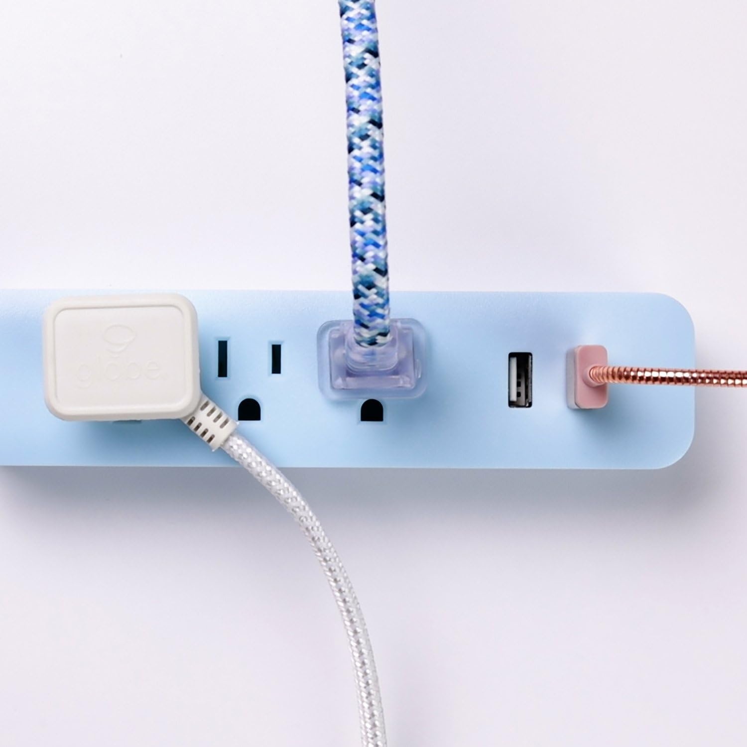 image:imageGlobe Electric 78257 Designer Series Power Strip Rose 3 OutletMint