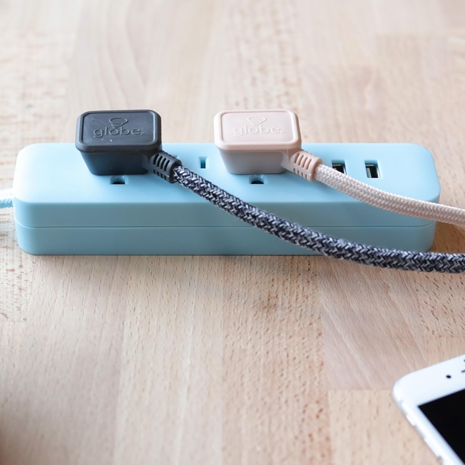 image:imageGlobe Electric 78257 Designer Series Power Strip Rose 3 OutletMint