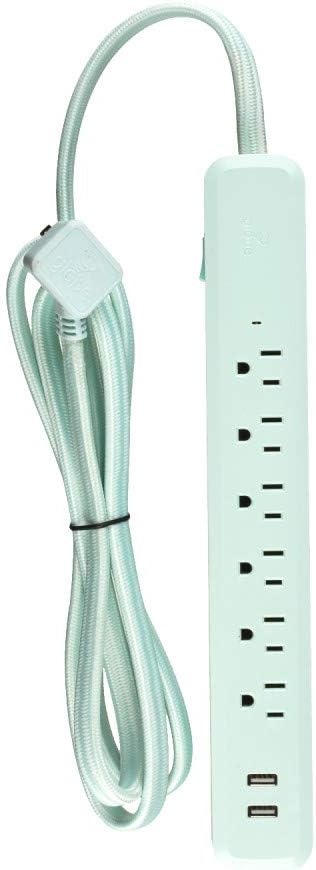 image:imageGlobe Electric 78257 Designer Series Power Strip Rose 3 OutletMint