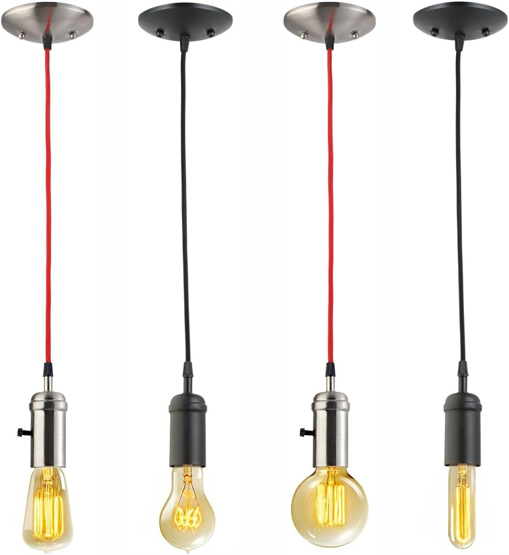 image:imageGlobe Electric 01325 60W Vintage Edison A19 Quad Loop Incandescent Filament Light Bulb E26 Base 245 Lumens Soft WhiteSoft White