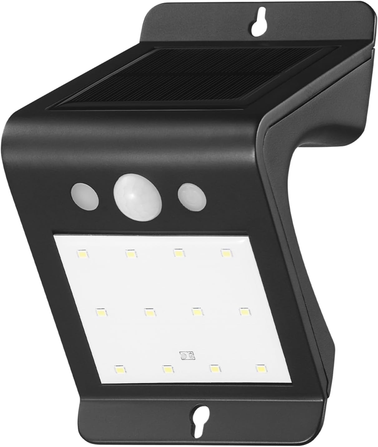 image:imageGlobe Electric 110Degree 15W Slim Black 50010001500 Lumens Hardwired Motion Activated Outdoor Integrated LED Security Light Outdoor Outside House LightsSolar 250 LM