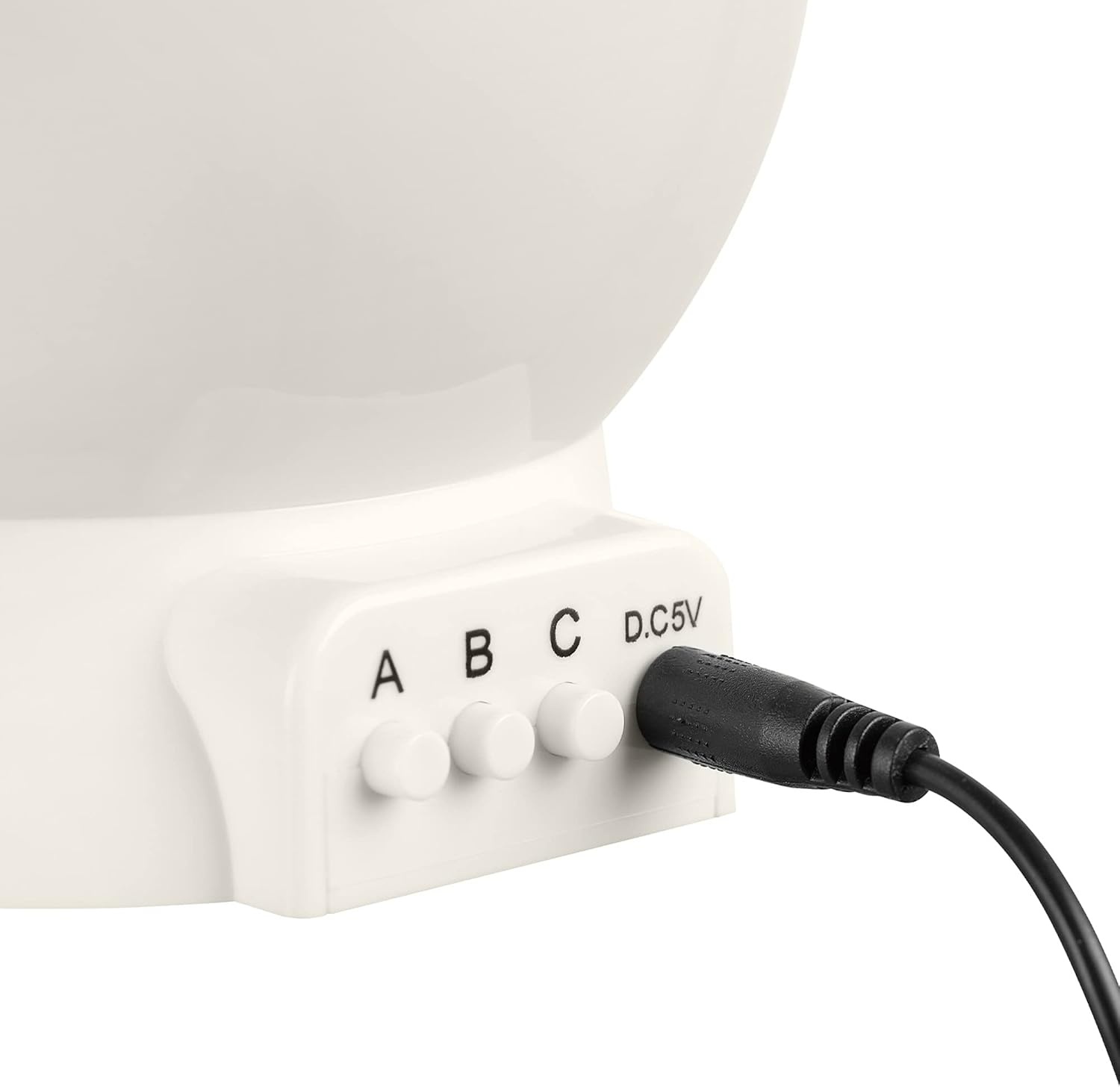image:imageGlobe Electric 13849 Multicolor Changing LED Integrated Rechargeable Silicone Night Light Lion Tap Button Switch White Modern Lighting for Bedroom Nursery Playroom NightstandCelestial