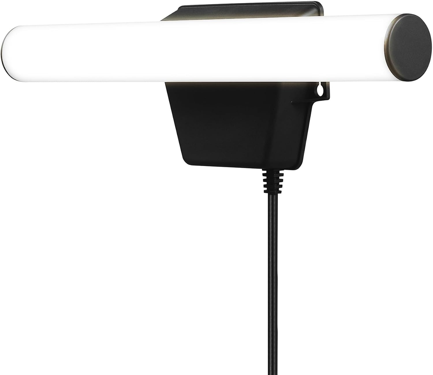 image:imageGlobe Electric 17000185 14W LED Integrated Outdoor Linear Flood Light Black Finish Spotlight Security Light 1200 Lumens inLine Rocker Switch 10Foot Cord Hanging Lamp LED Lights