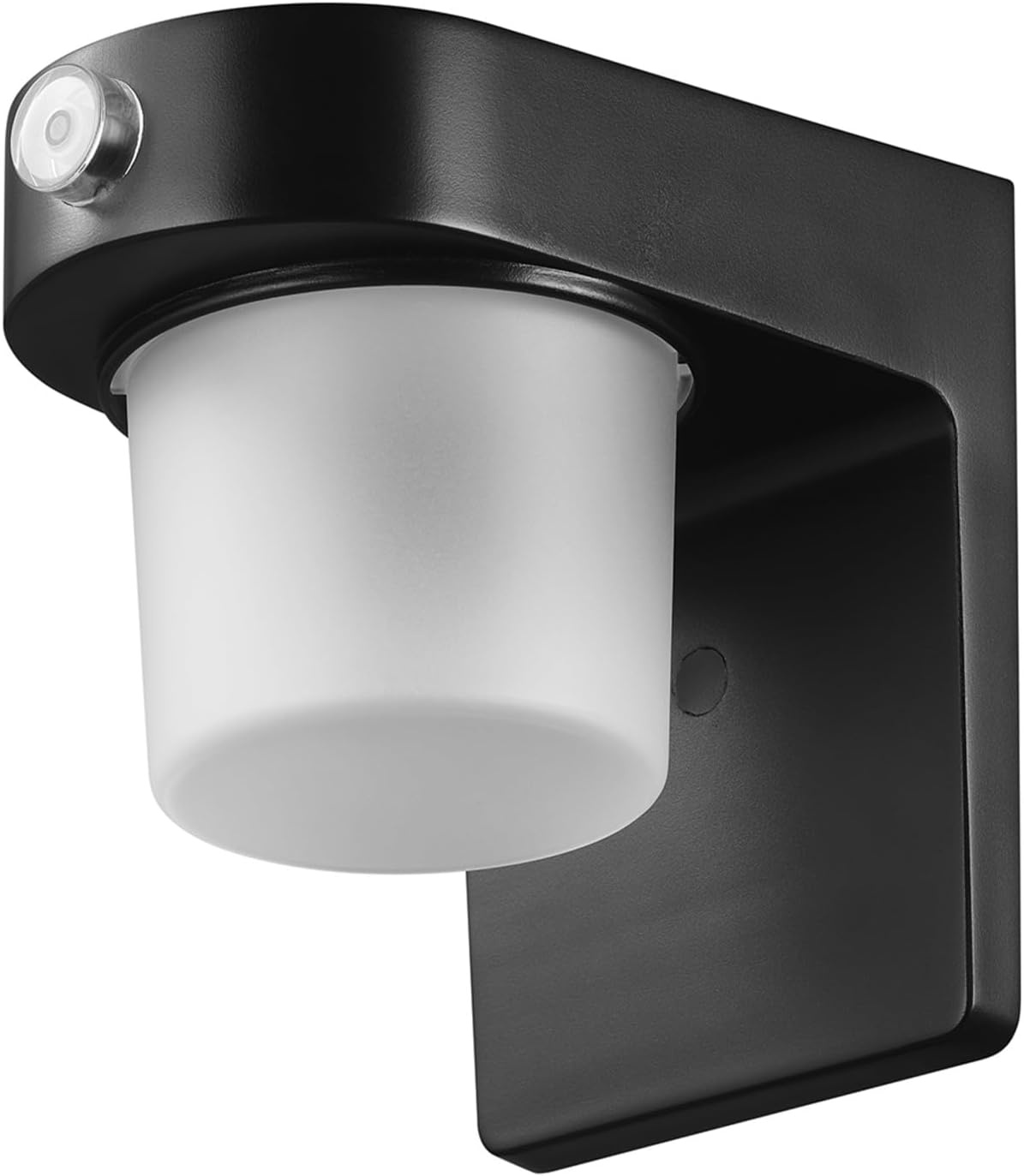 image:imageGlobe Electric 17000190 14W Curved Head Black 1200 Lumens Hardwired Automatic Dusk to Dawn Outdoor Integrated LED Flood Light Security Light Spotlight Outside House LightsBlack 1000 LM