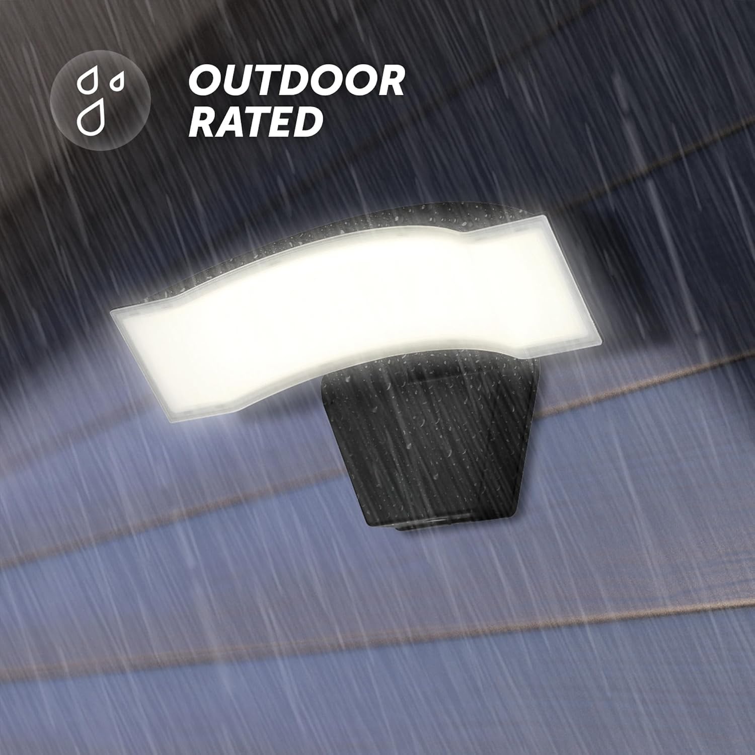 image:imageGlobe Electric 17000190 14W Curved Head Black 1200 Lumens Hardwired Automatic Dusk to Dawn Outdoor Integrated LED Flood Light Security Light Spotlight Outside House LightsBlack 1200 LM