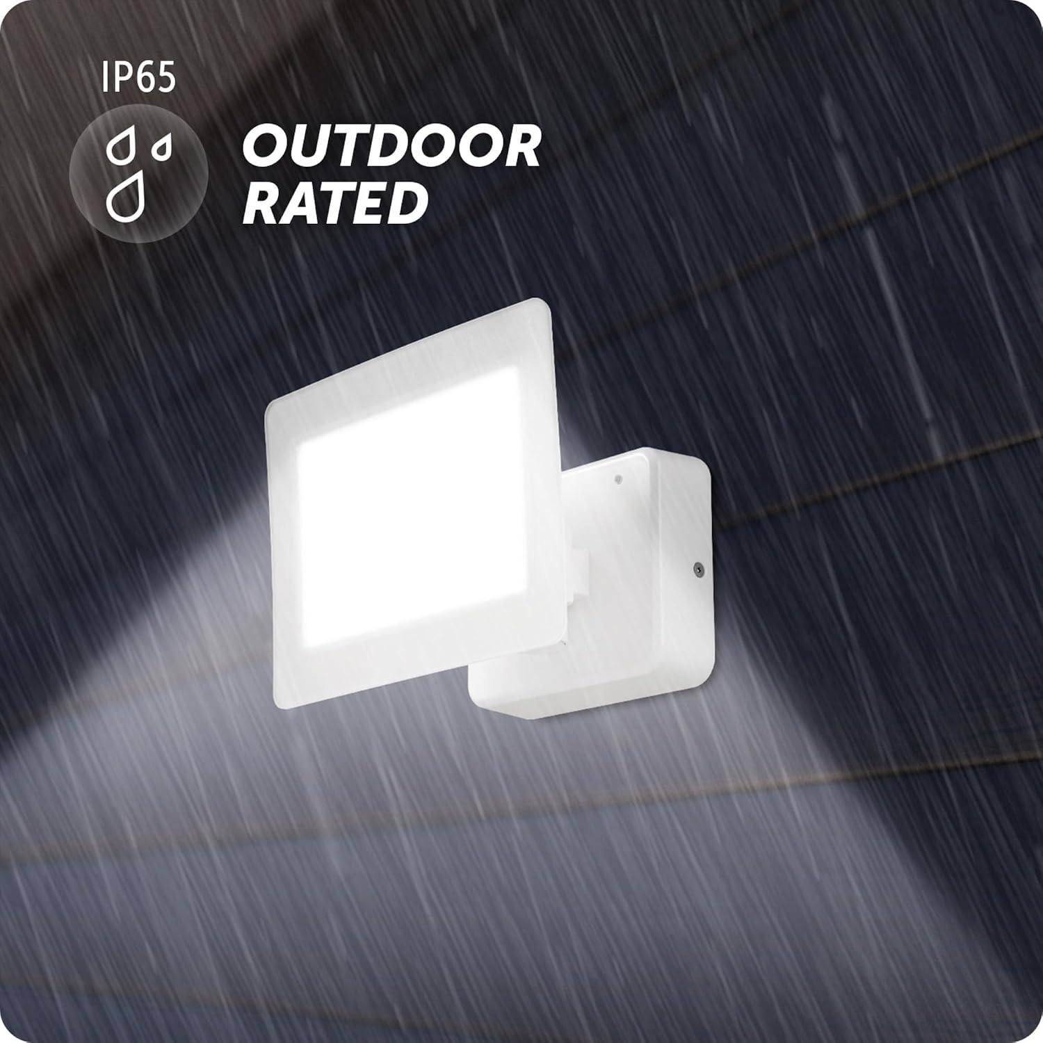image:imageGlobe Electric 17000190 14W Curved Head Black 1200 Lumens Hardwired Automatic Dusk to Dawn Outdoor Integrated LED Flood Light Security Light Spotlight Outside House LightsWhite