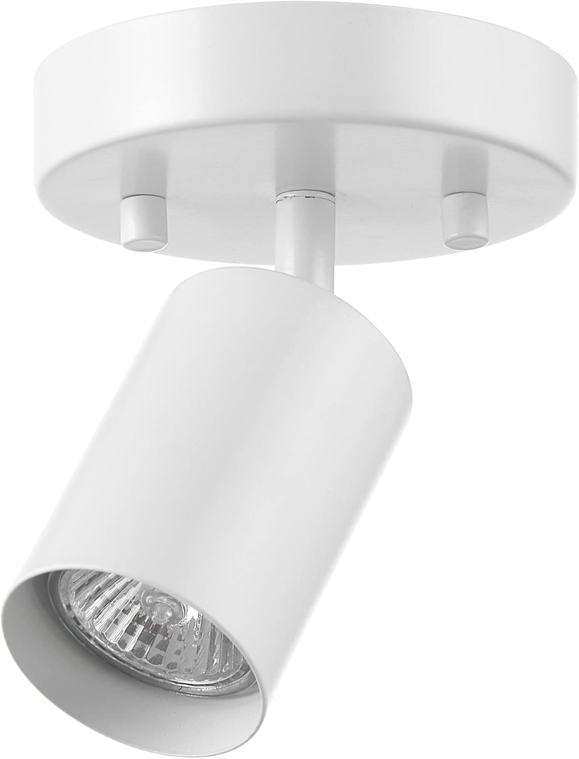 image:imageGlobe Electric 1Light Track Spotlight Matte White Pivoting Head Dimmable 57499