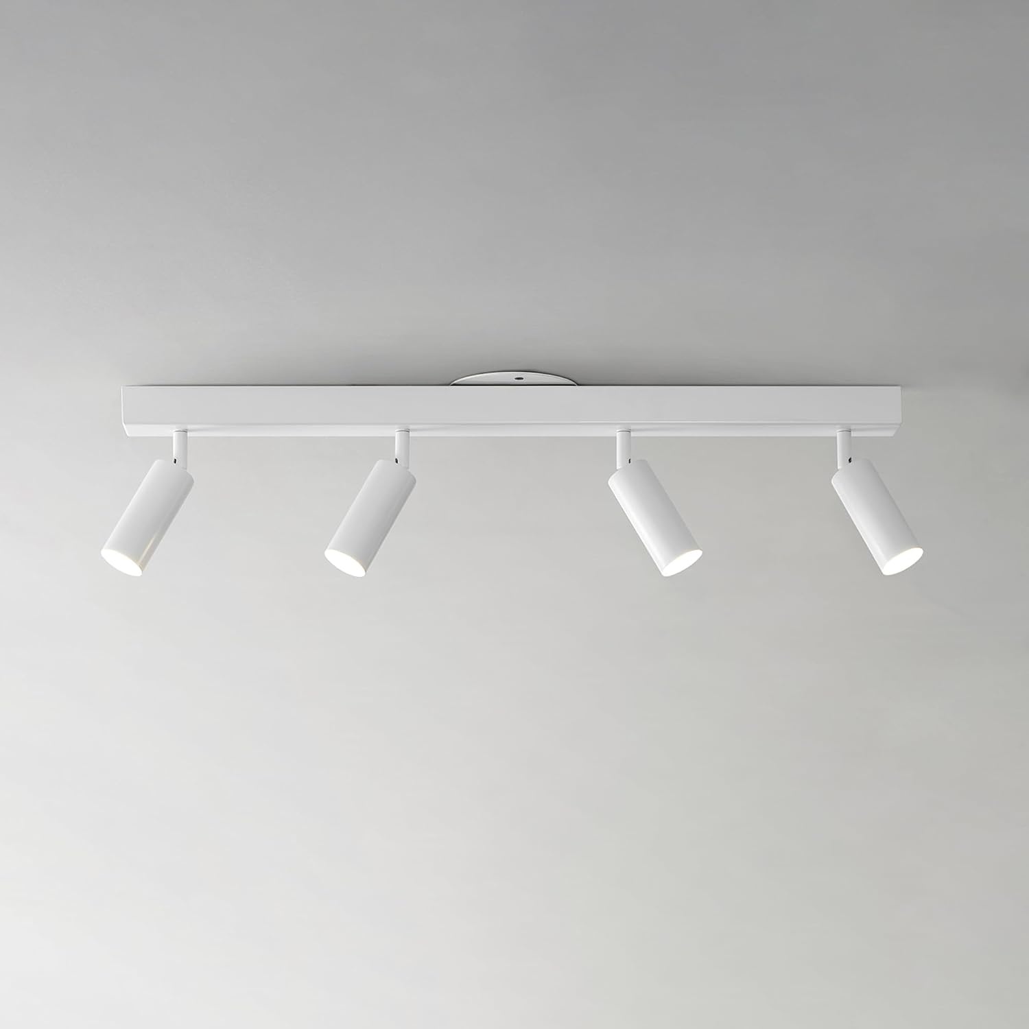 image:imageGlobe Electric 3Light Integrated LED Track Lighting Matte Black Adjustable Heads Dimmable 59941White Bianca