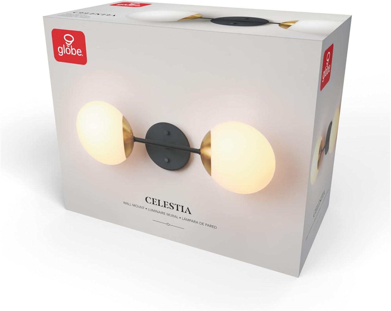 image:imageGlobe Electric 44095 Aedan 1Light Swivel Wall Sconce Black FinishCelestia Black