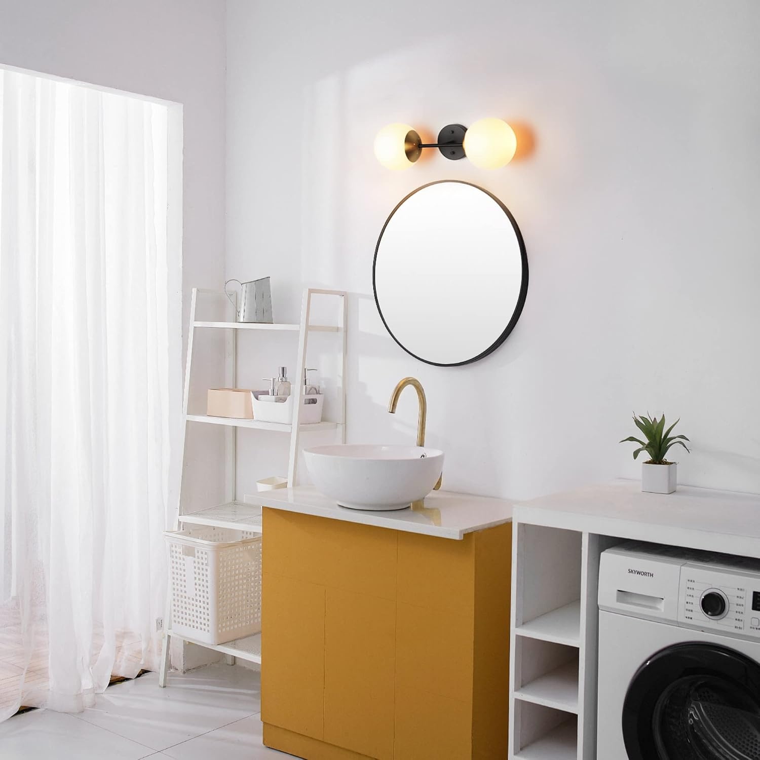 image:imageGlobe Electric 44095 Aedan 1Light Swivel Wall Sconce Black FinishCelestia Black