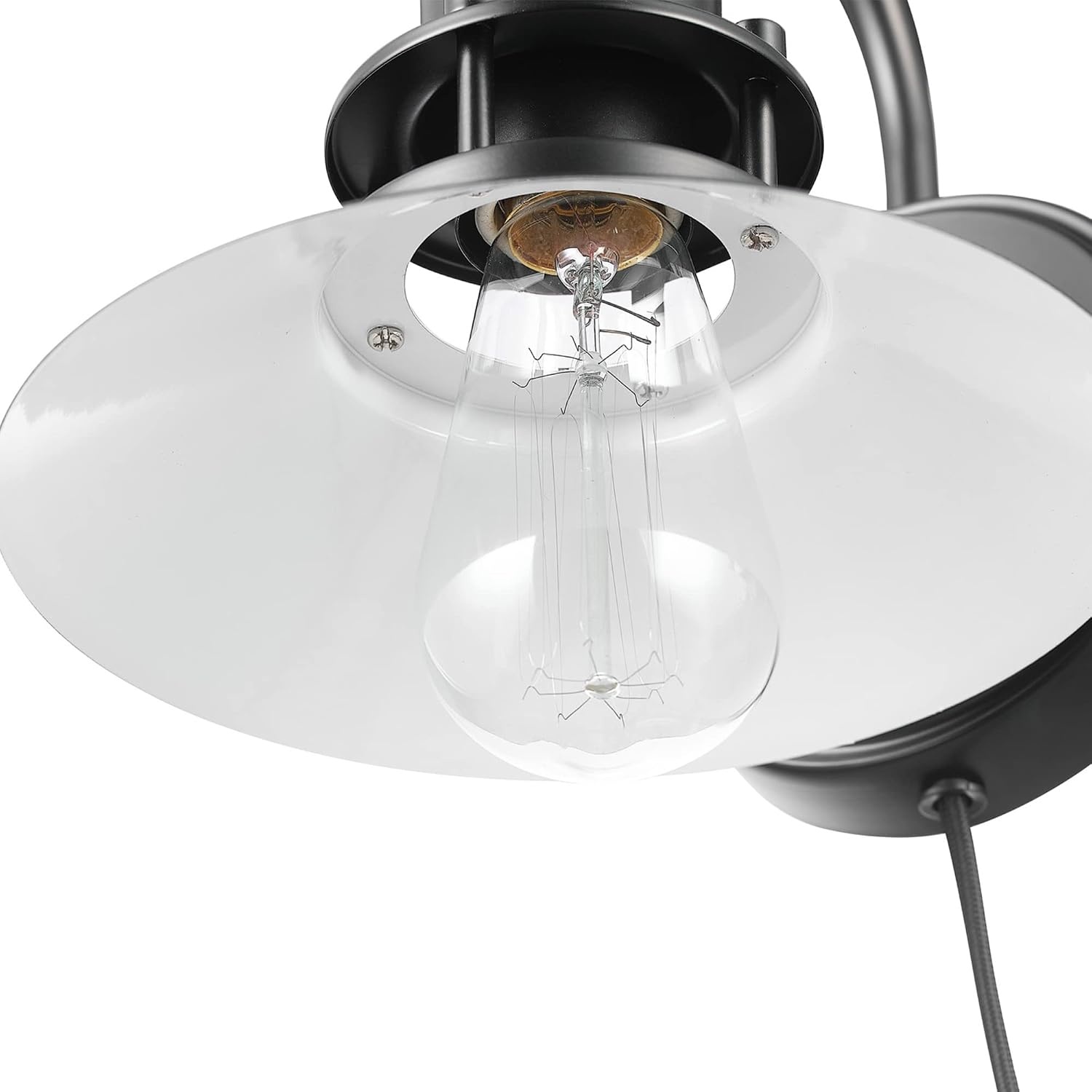 image:imageGlobe Electric 44095 Aedan 1Light Swivel Wall Sconce Black FinishWren Matte Black