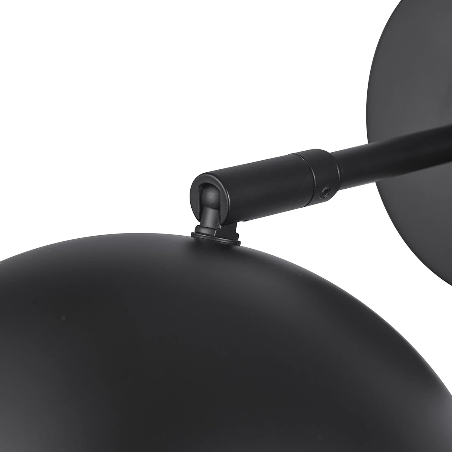 image:imageGlobe Electric 52076 Molly 1Light Plugin or Hardwire Wall Sconce Matte Black