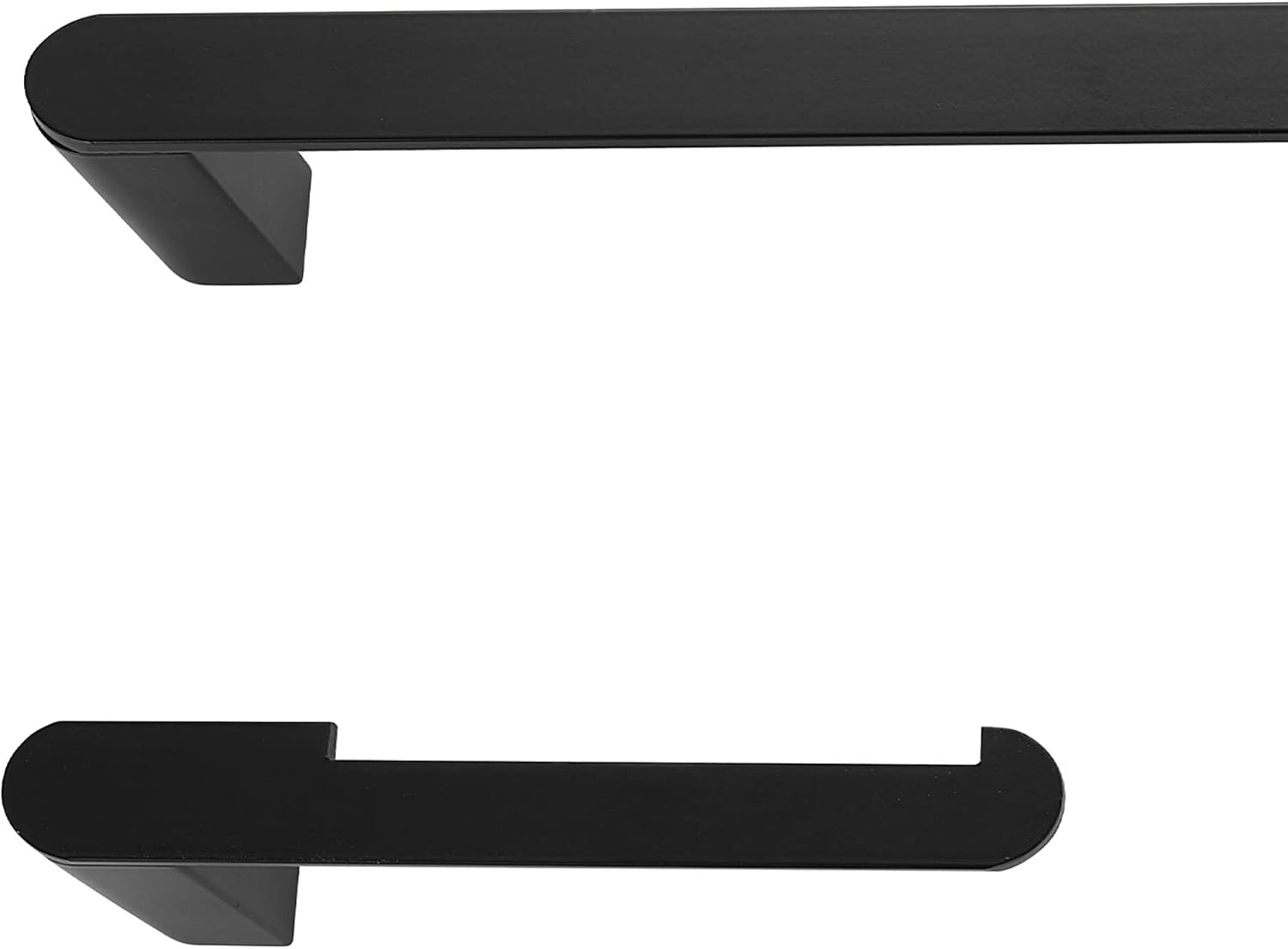 image:imageGlobe Electric 65562 Dakota 4Piece Bathroom Hardware Accessory Kit Matte Brass Towel Bar Towel Ring Robe Hook Toilet Paper HolderBlack Portofino