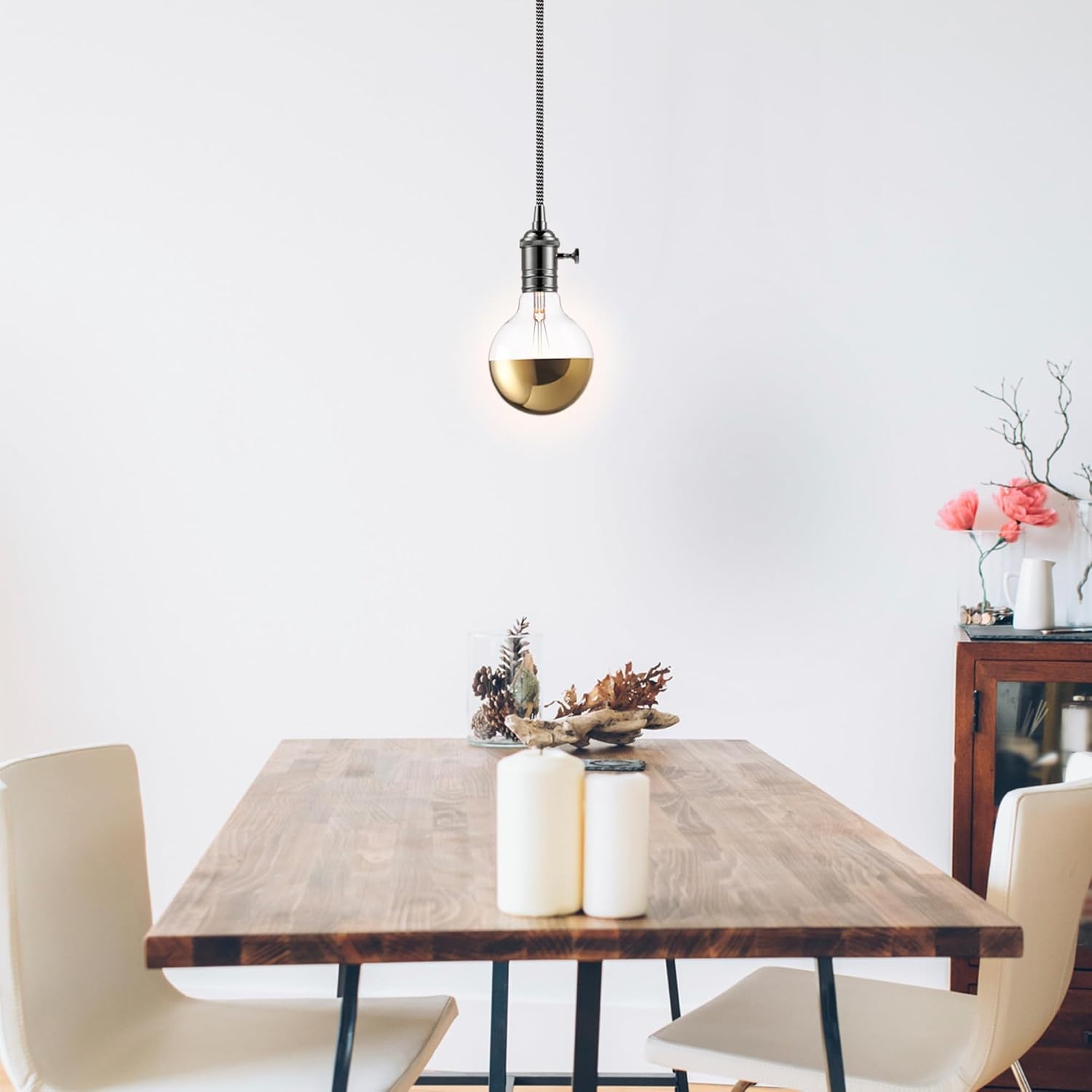 image:imageGlobe Electric 84649 40W Gold Designer Vintage Edison Oro Incandescent Light Bulb E26 Base 220 Lumens1 Count Pack of 6