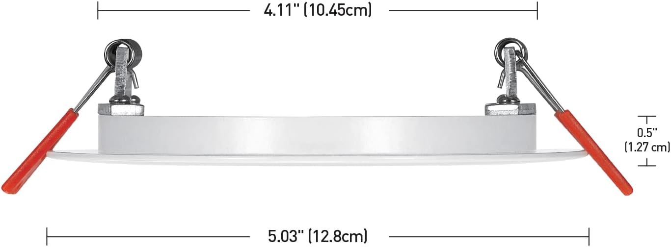 image:imageGlobe Electric 91415 DuoBright Recessed Light 4 WhiteWhite