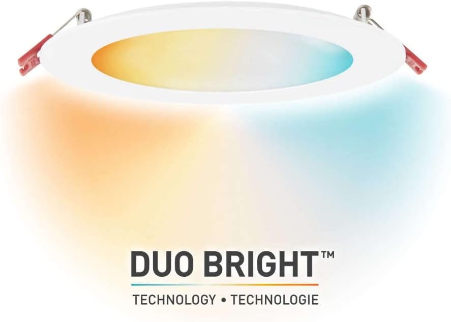 image:imageGlobe Electric 91416 DuoBright Recessed Light 6 White