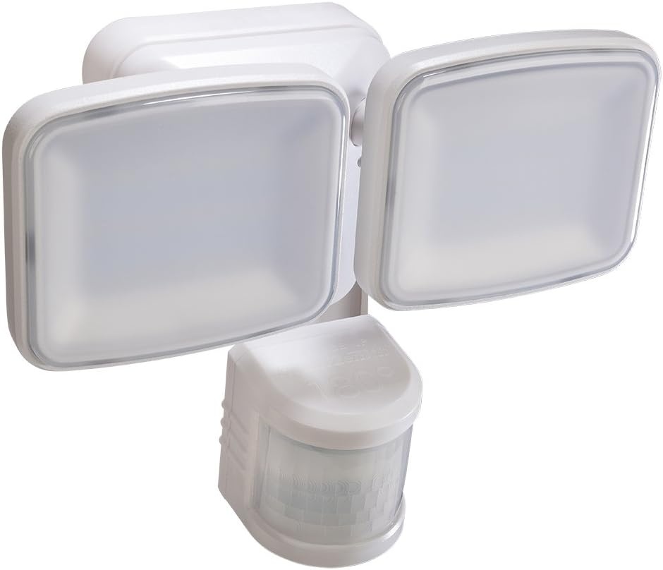 image:imageGlobe Electric Heath Zenith HZ5831WH Led Motion Activated Security Light 2100 lm Light Output amp 180 Motion Detection Zoneup to 70White