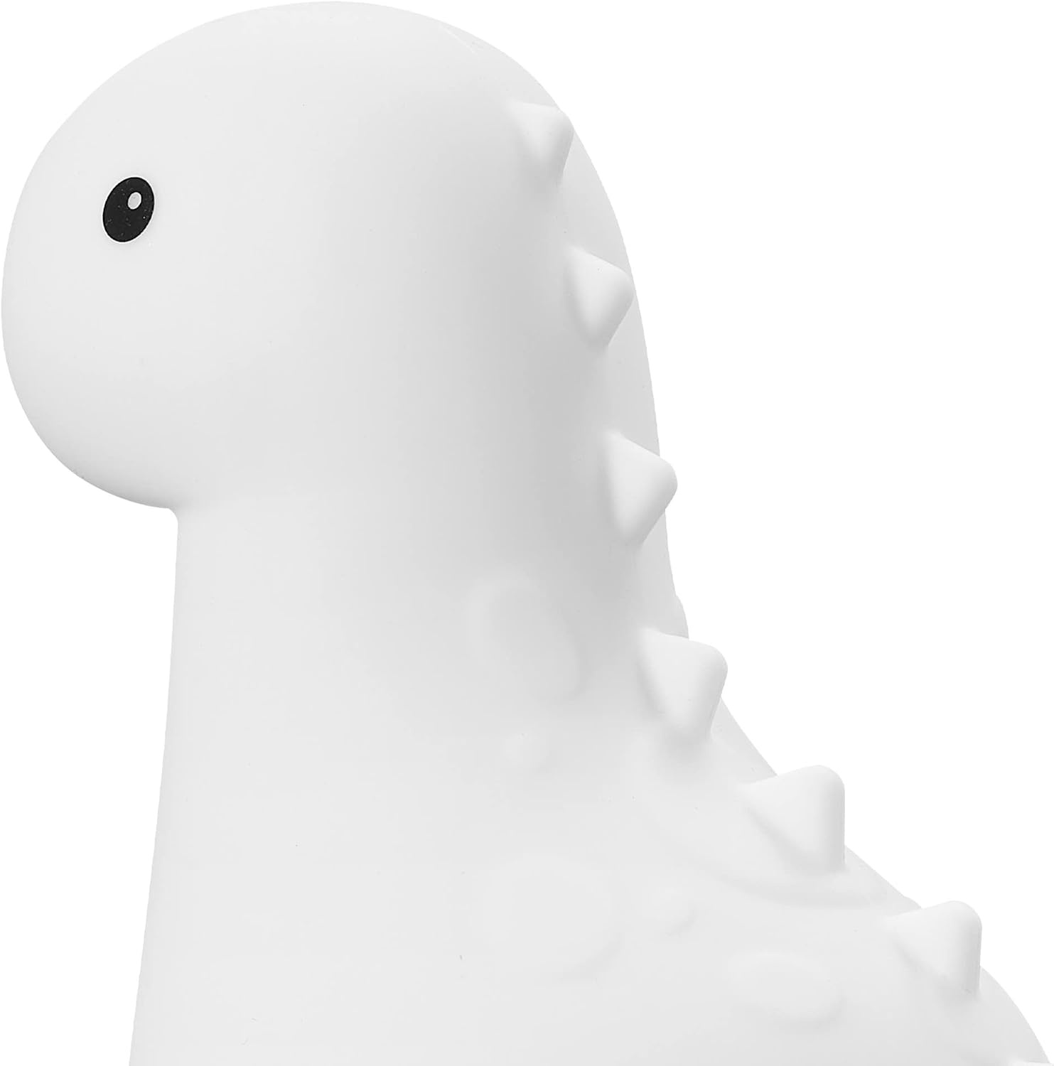 image:imageGlobe Electric Multicolor LED Silicone Night Light Brontosaurus Tap Light Rechargeable Color Changing Soft BPAFree Body Kids Nursery Dcor 13848
