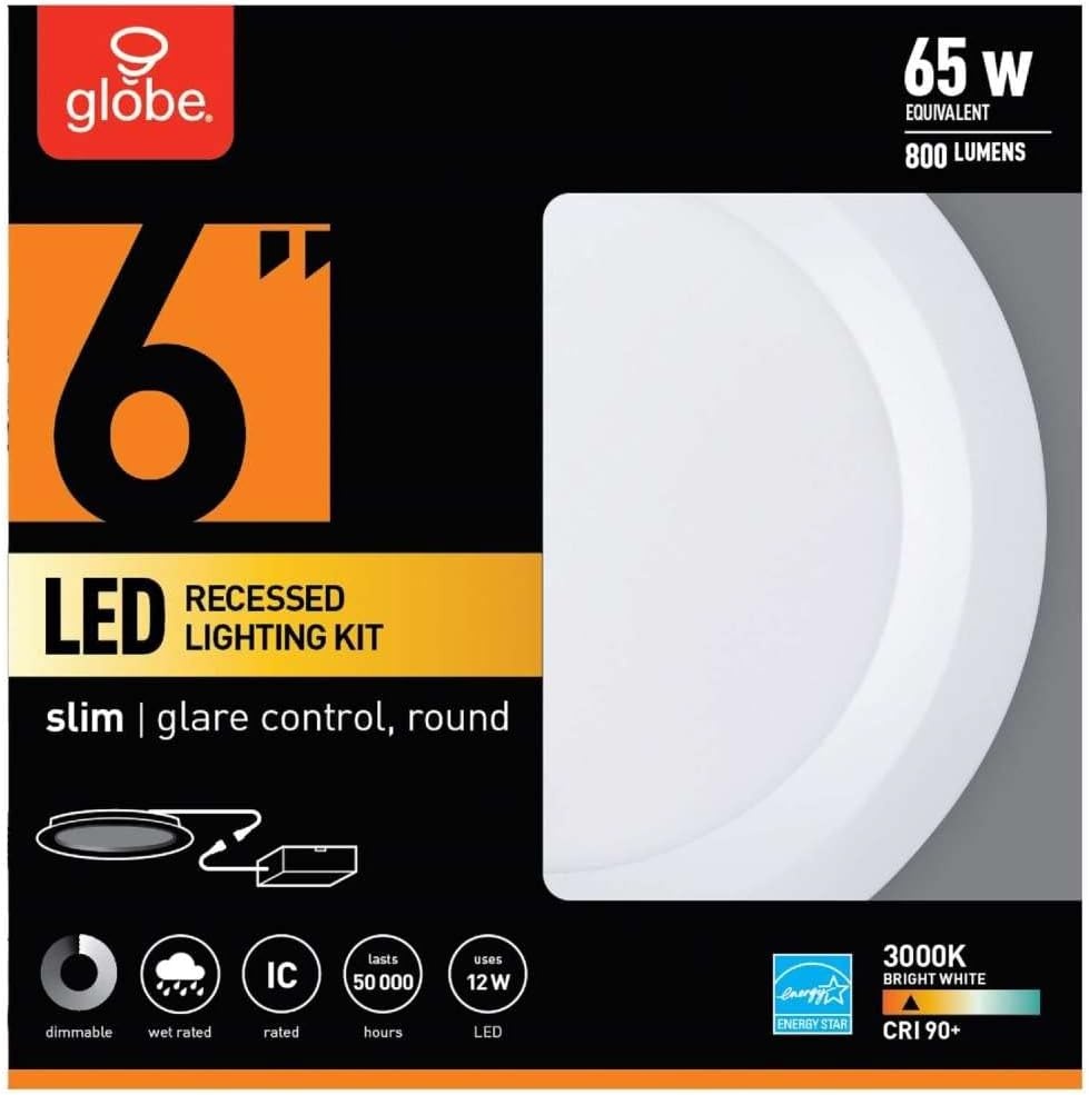 image:imageGlobe Electric RECESD LGHTNG KIT LED 6