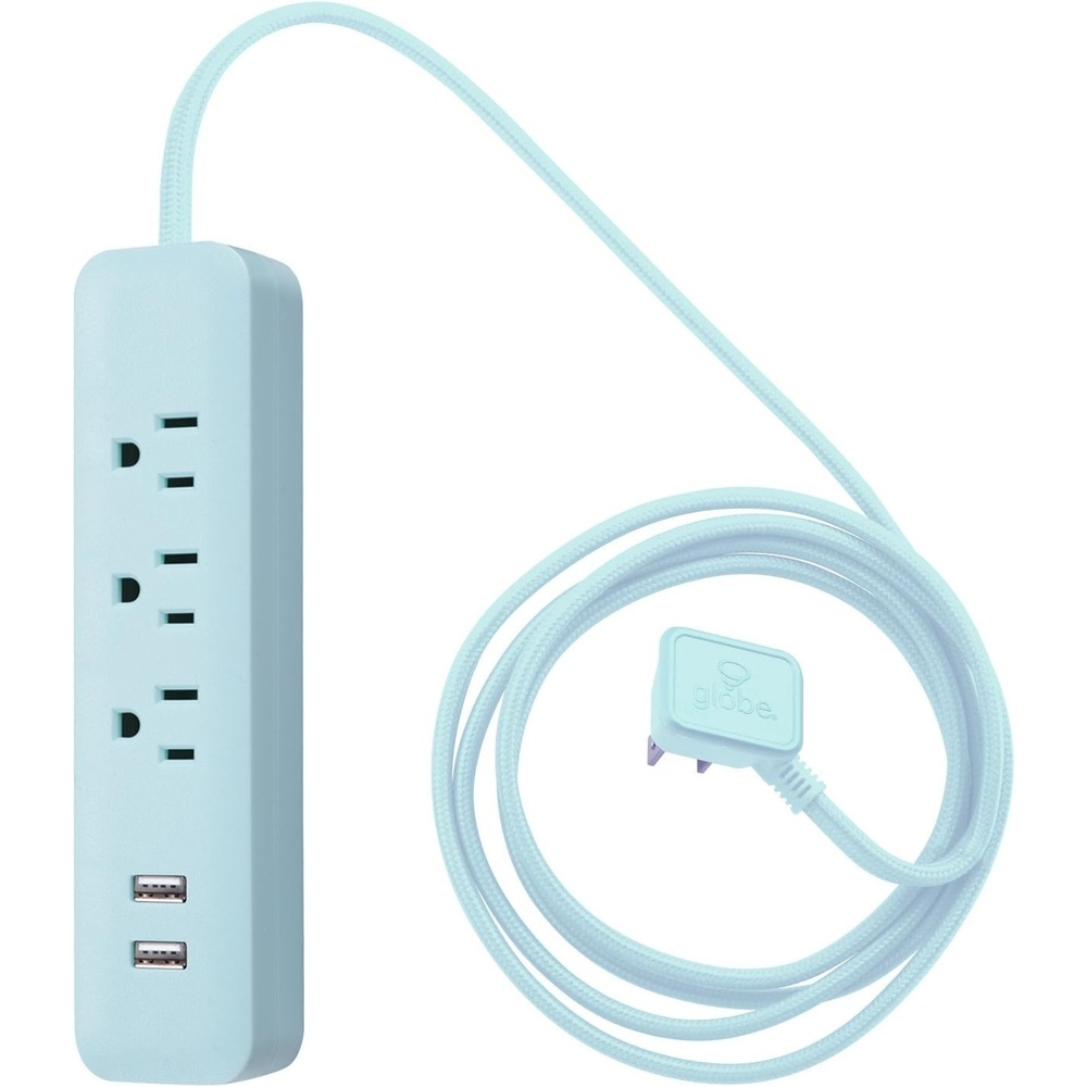 image:imageGlobe Electric  78257 Designer Series Power Strip Rose 3 OutletMint