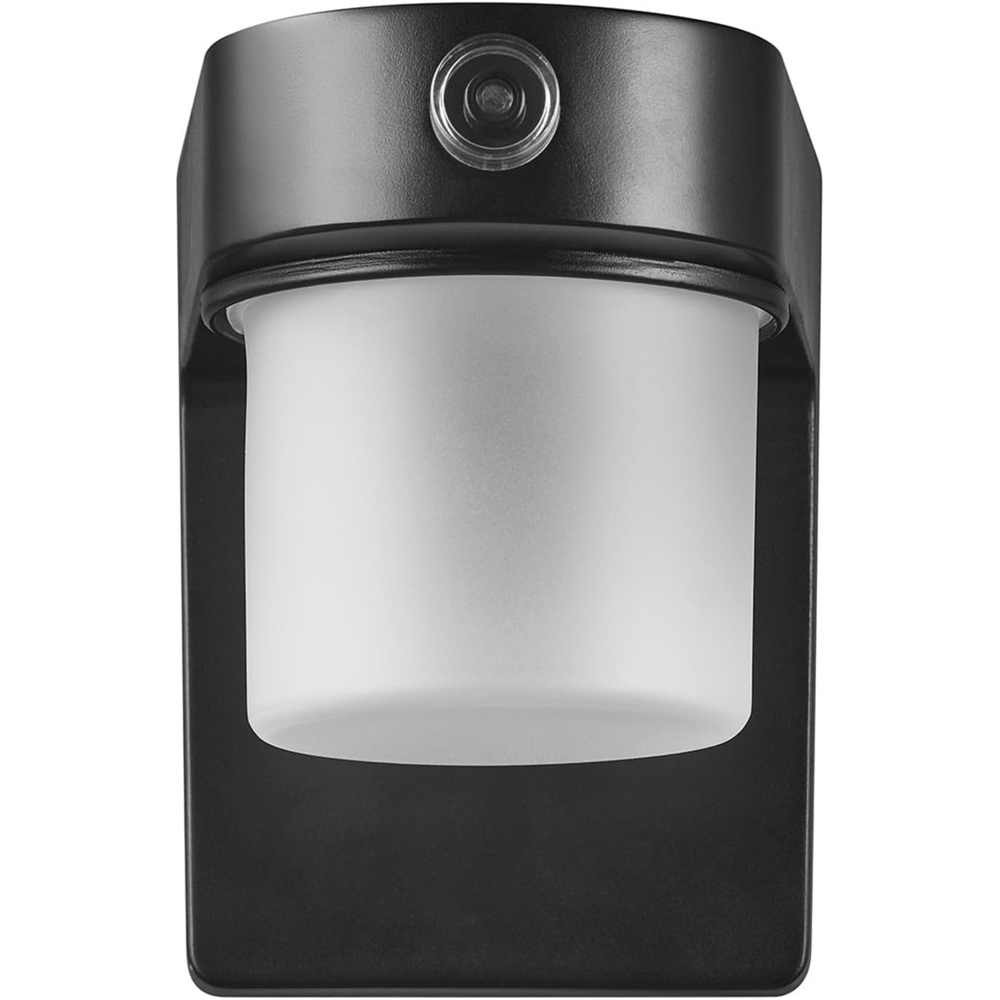 image:imageGlobe Electric 17000190 14W Curved Head Black 1200 Lumens Hardwired Automatic Dusk to Dawn Outdoor Integrated LED Flood Light Security Light Spotlight Outside House LightsBlack 1000 LM