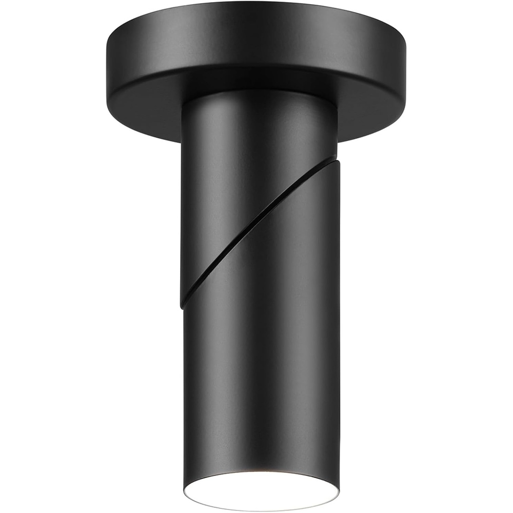 image:imageGlobe Electric 1Light Track Spotlight Matte Brass Pivoting Head Dimmable Modern Glam 59765Alaska Black