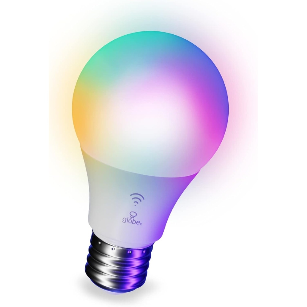 image:imageGlobe Electric 50589 ColorChanging A19 LED Smart Light Bulb 24 GHz WiFi 60W Equivalent 800LM Works with Alexa Only 1PackPack of 1