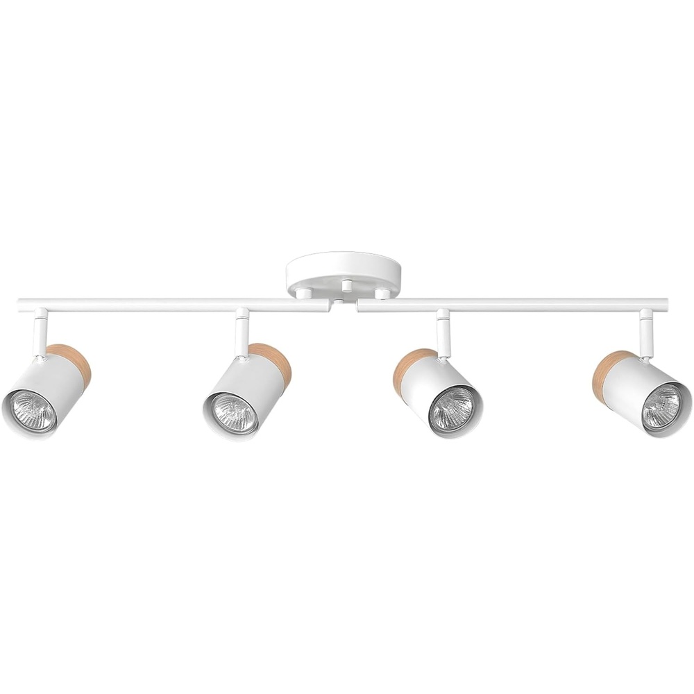 image:imageGlobe Electric 59969 Tempo 5Light Foldable Track Lighting Matte BlackWhite  Hudson 4Light