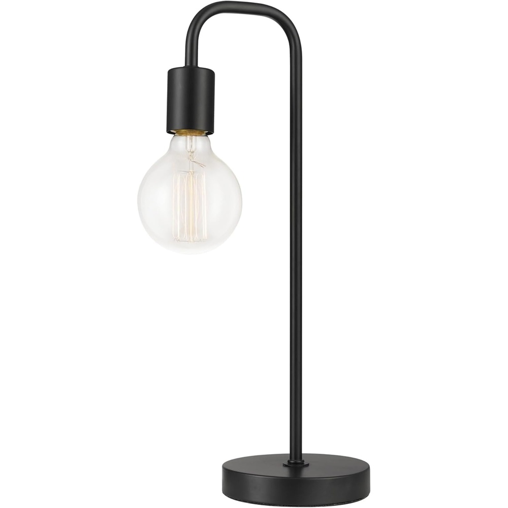 image:imageGlobe Electric 67433 Holden 18 Table Lamp Matte Brass Modern Night Stand Bedroom Dcor Living Room Bedside LightBlack