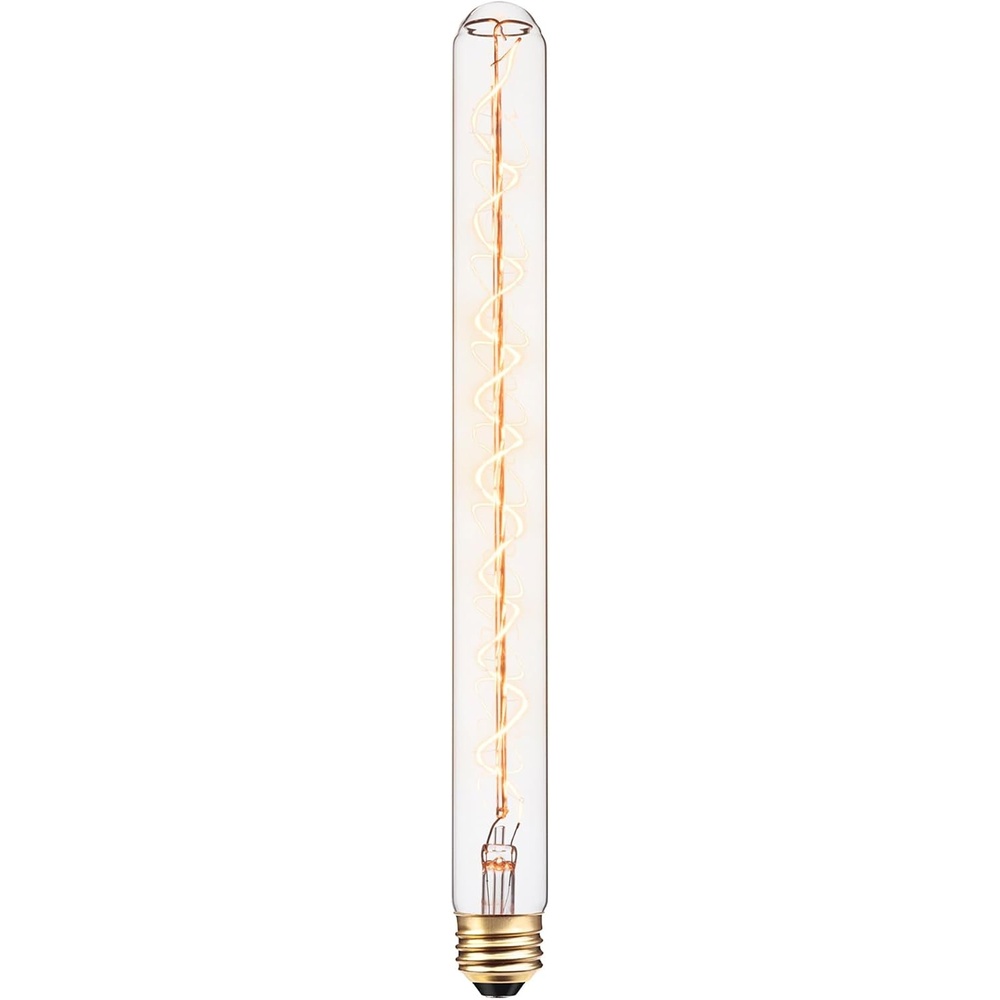 image:imageGlobe Electric 83006 Oversized Vintage Edison Tube 60W Clear Glass Dimmable Incandescent Light Bulb E26 Base 220 Lumens830061 Count Pack of 1