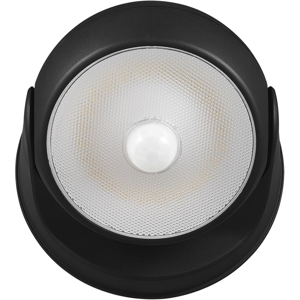 image:imageGlobe Electric 91008613 Adjustable Single Light 81116 Wide 4000K LED Outdoor Security Flood Light Black