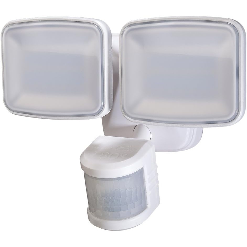 image:imageGlobe Electric Heath Zenith HZ5831WH Led Motion Activated Security Light 2100 lm Light Output amp 180 Motion Detection Zoneup to 70White