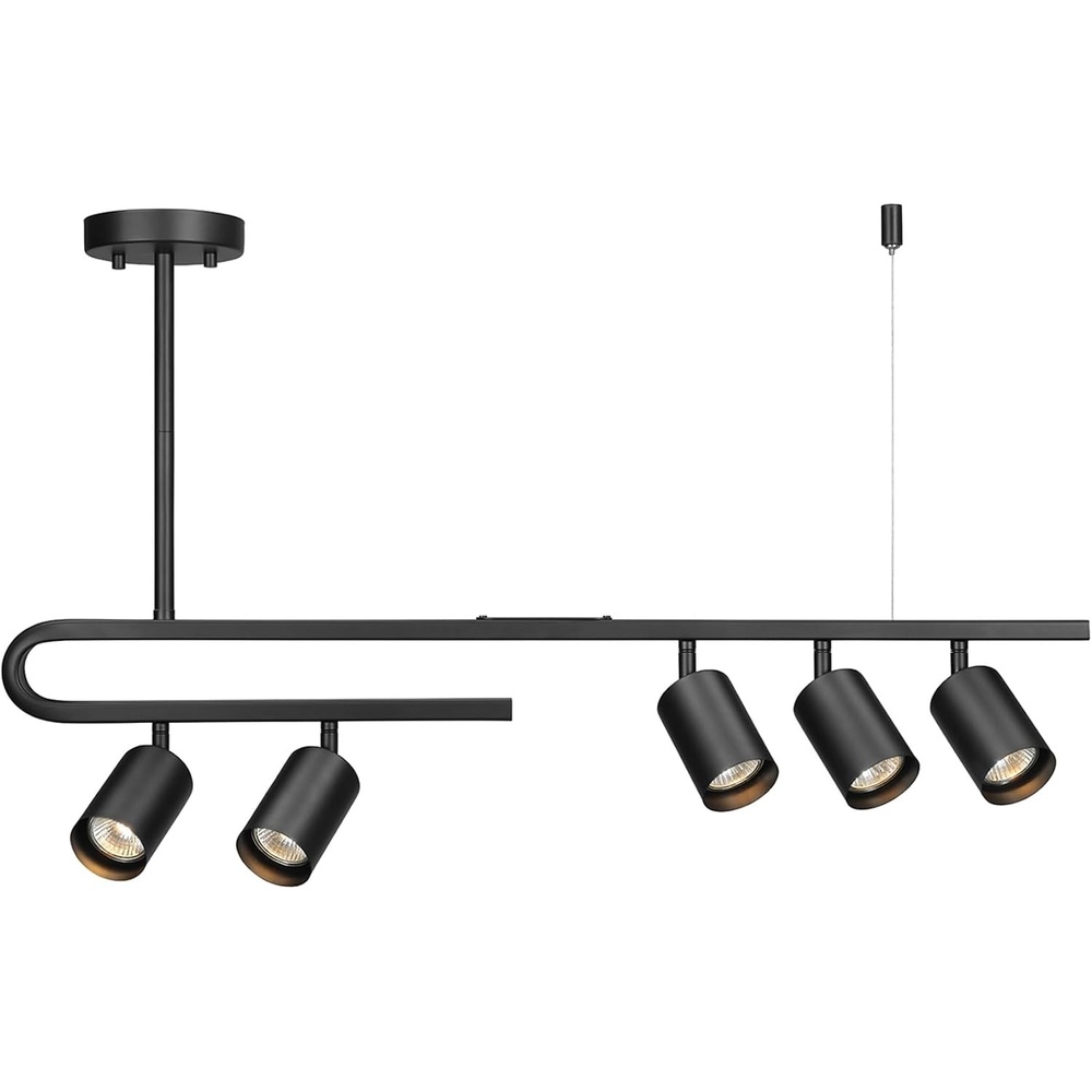 image:imageGlobe Electric Pratt 4Light Track Lighting Matte Brass GoldMatte Black Brooke