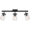 Matte Black  Seeded Glass