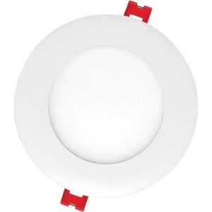 GLOBE Electric Collection Wi-Fi Smart 4″ Ultra Slim Multicolor Changing RGB Tunable White Recessed Lighting Kit, No Hub Required, Voice Activated, 9W, 50068, 4 Inches