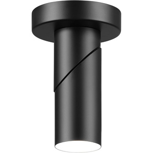 Globe Electric 1-Light Track Spotlight, Matte Brass, Pivoting Head, Dimmable, Modern Glam, 59765(Alaska (Black))