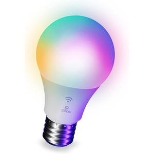 Globe Electric 50589 Color-Changing A19 LED Smart Light Bulb, 2.4 GHz Wi-Fi, 60W Equivalent 800LM, Works with Alexa Only, 1-Pack((Pack of 1))