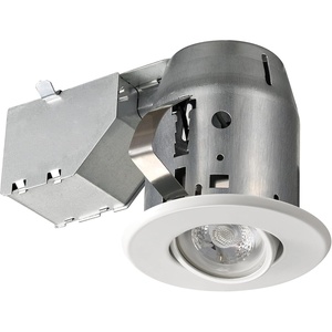 Globe Electric 90964 3″ Swivel Round Trim Recessed Lighting Kit 4-Pack, Oil Rubbed Bronze Finish, Easy Install Push-N-Click Clips, 3.25″ Hole Size, Dimmable, Ceiling Light, Bulb Not Included(1 Count (Pack of 1))