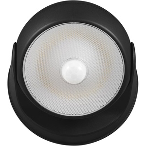 Globe Electric 91008613 Adjustable Single Light 8-11/16″ Wide 4000K LED Outdoor Security Flood Light – Black