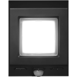 Globe Electric 91008625 Single Light 5-3/16″ Wide 4000K LED Outdoor Security Flood Light – Black