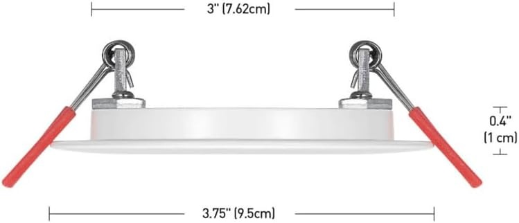 image:imageGLOBE ELECTRIC 91205 3 White Integrated recessed kit