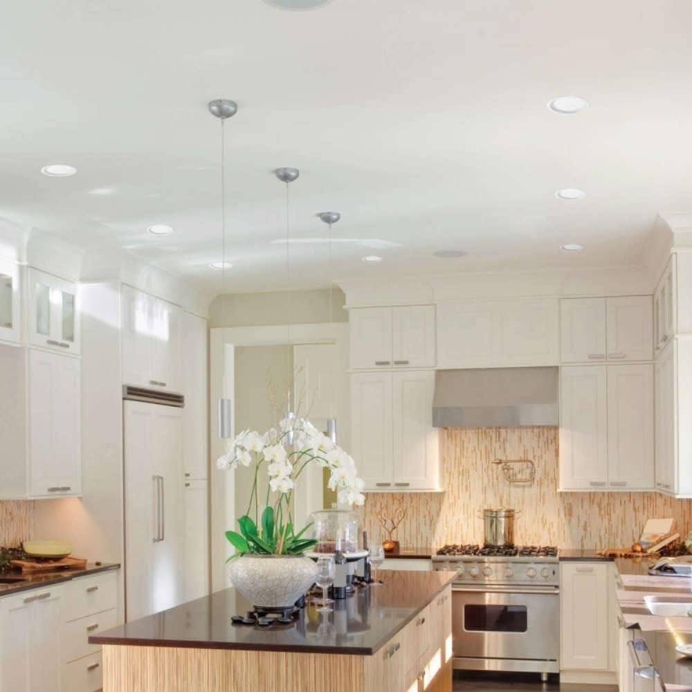 image:imageGlobe 91495 Led Recessed Lighting Kit White 4