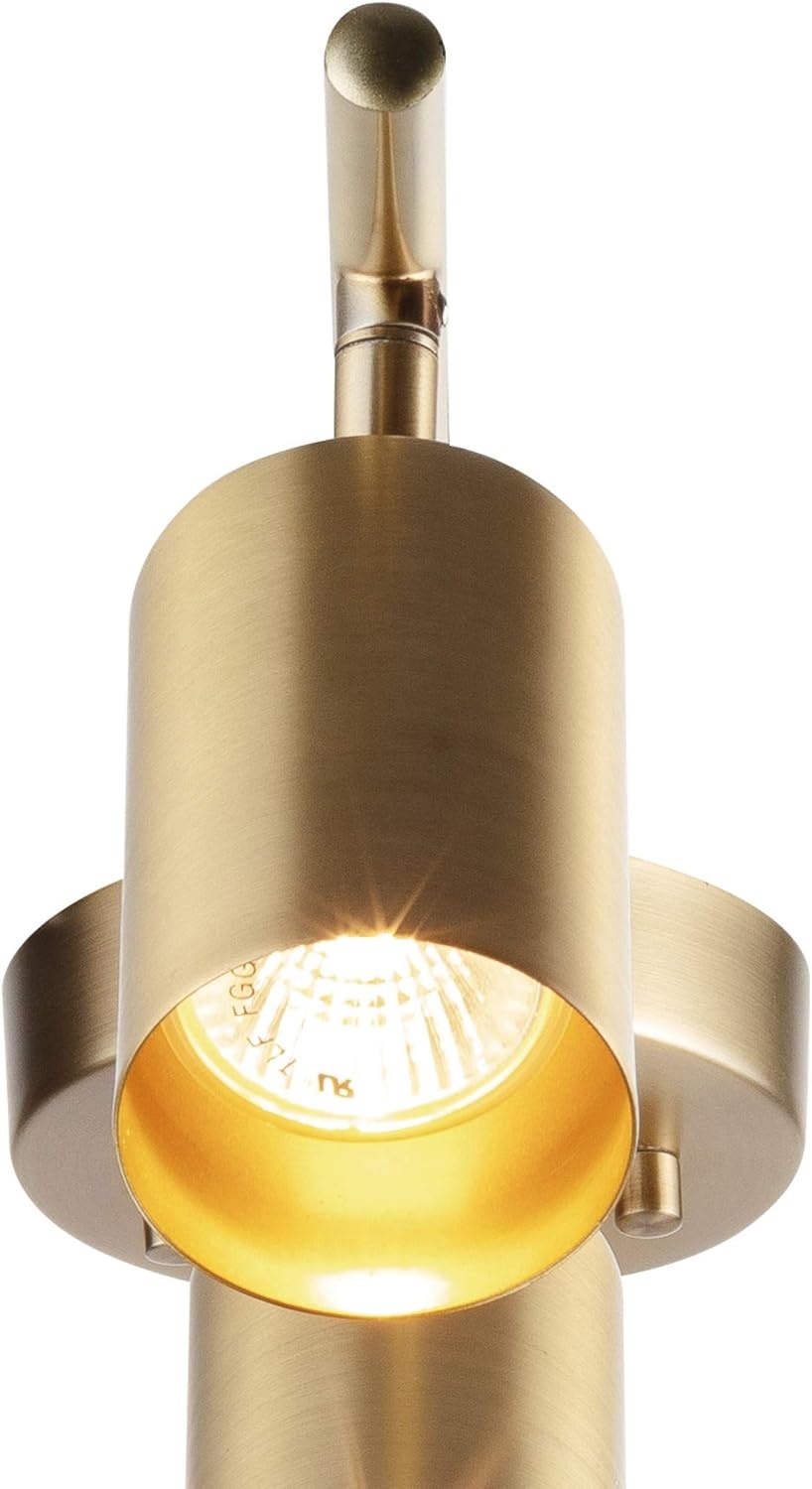 image:imageGlobe Electric 64000012 30 4Light Track Lighting Matte Black Ceiling Light Vintage Kitchen Lights Bulb Not IncludedMatte Brass Pratt